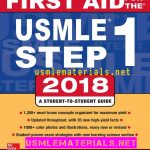 First Aid For The USMLE Step 1 2018 Ed PDF