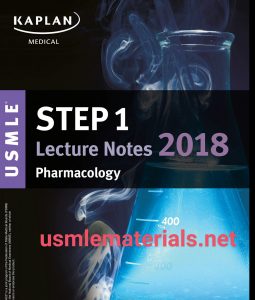 USMLE Step 1 Lecture Notes 2018 Pharmacology