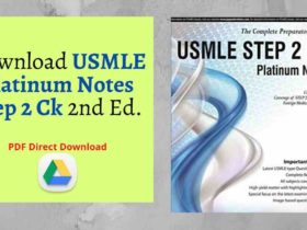 Download USMLE Platinum Notes Step 2 Ck 2nd Ed. pdf