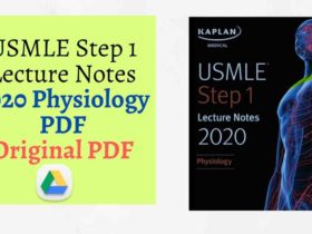 Download USMLE Step 1 Lecture Notes 2020 Physiology PDF Direct Link