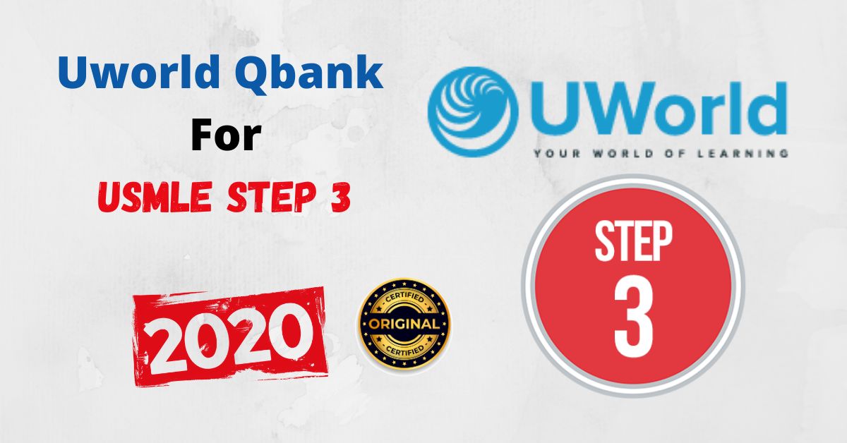 Uworld Qbank 2020 For USMLE Step 3