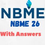 NBME 26 for USMLE Step 1 With Answers PDF