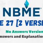 NBME 27 for USMLE Step 1 With Answers and Explanations PDF