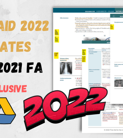 Download First Aid 2022 Updates from 2021 FA PDF